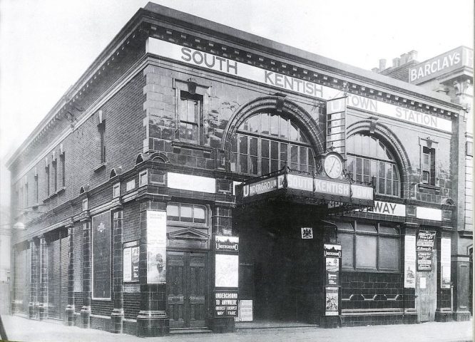 The old Kentish Town tube station, one of the best escape rooms in London