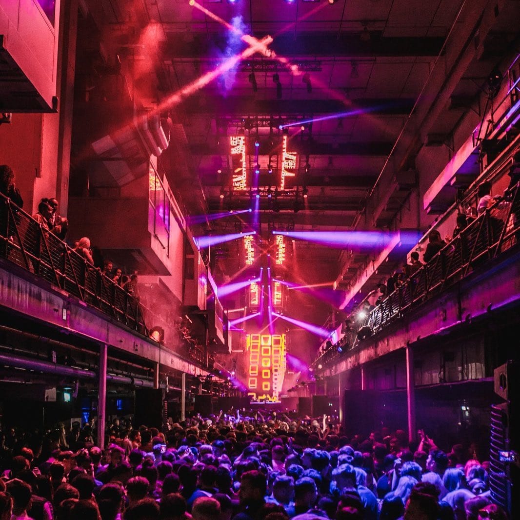 The incredible interior of Printworks in Surrey Quays, one of London's best live music venues