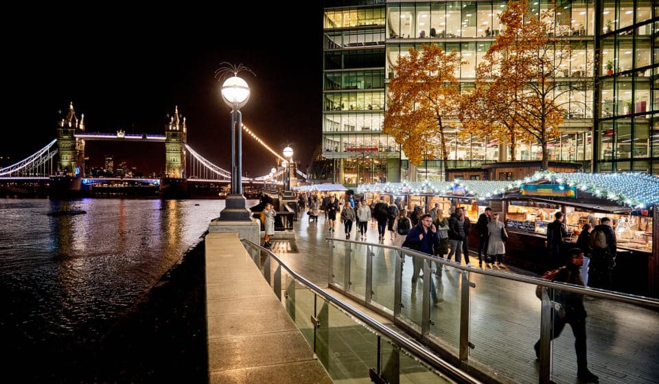 A Lovely Riverside Christmas Market Has Popped Up At London Bridge