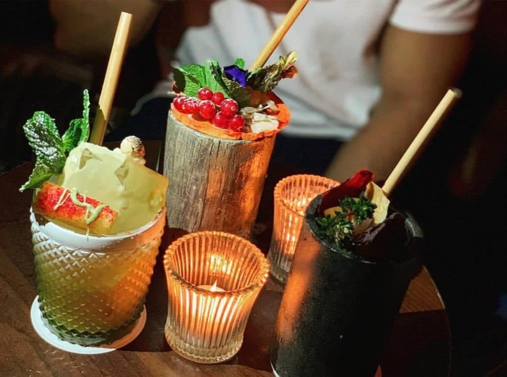 A selection of cocktails served at the Nightjar bar in Hoxton