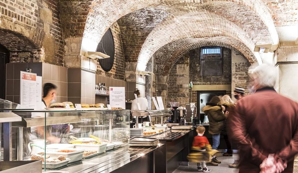 This Spook-tacular Café Is Hidden Beneath A Central London Church • Café In The Crypt