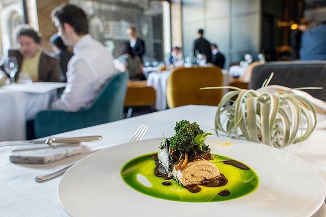 A delicious French dish served at the Club Gascon restaurant in London