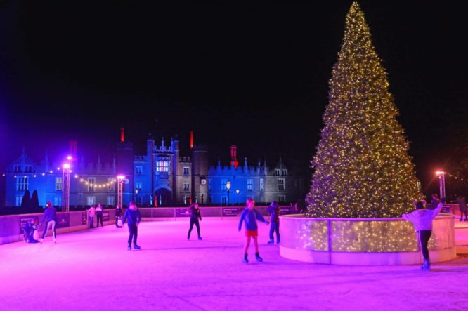 Hampton Court Palace ice rink 