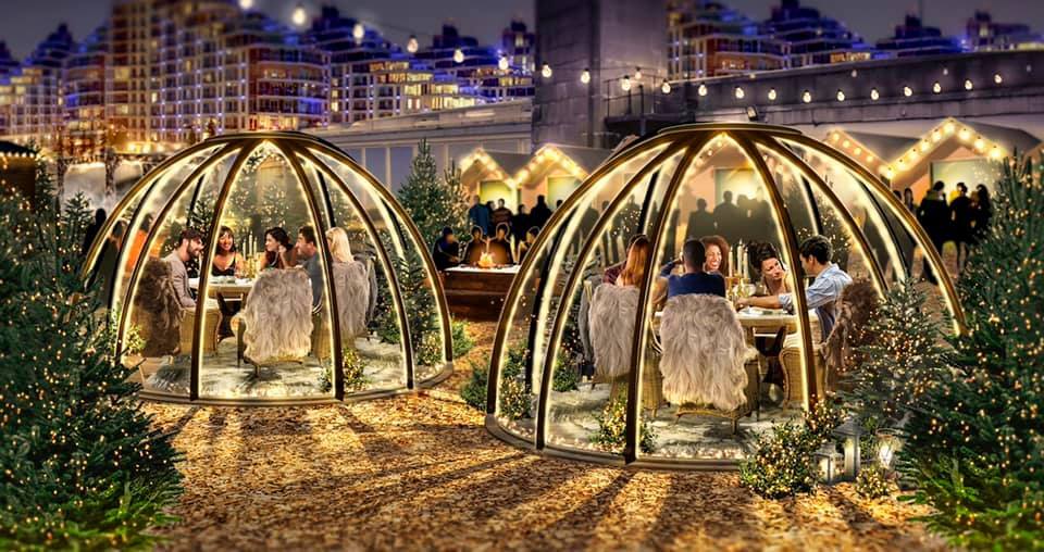 An Enchanted Alpine Forest Has Popped Up Alongside The Thames