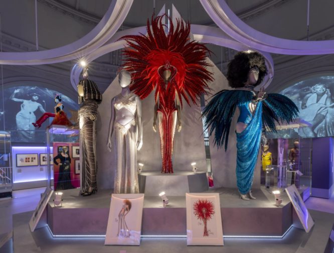Installation images of DIVA at the Victoria and Albert Museum