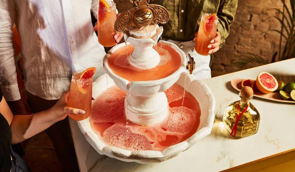 This Mexican Restaurant In Marylebone Serves Cocktails From “The World’s First Paloma Fountain”