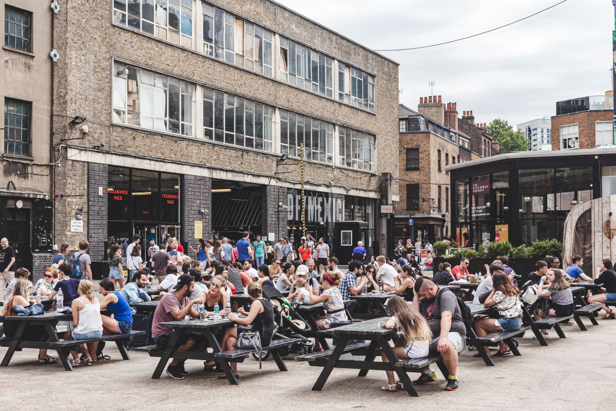 Truman Brewery's Ely's Yard