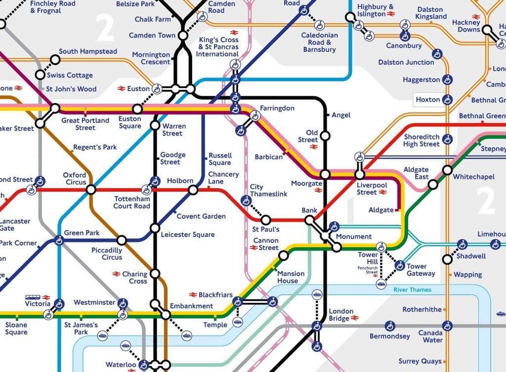 Tube Map - December 2020