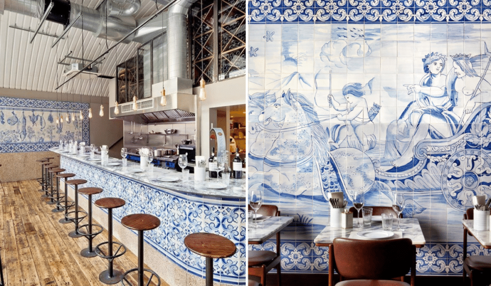 The Picture-Perfect Portuguese Restaurant With The Strong Tile Game • Bar Douro