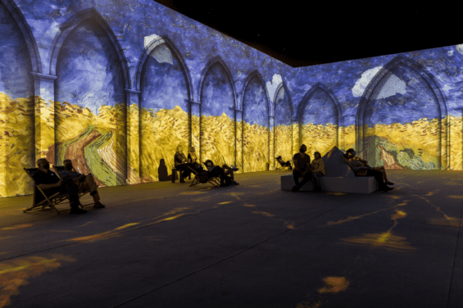 The incredible Vincent Van Gogh Experience in London, England