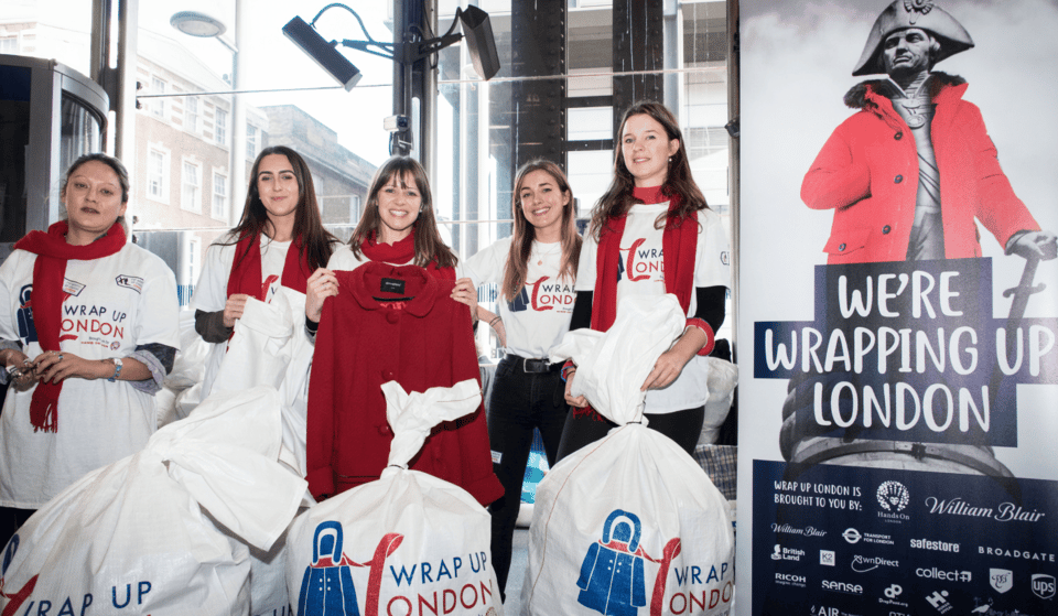 Donate Old Coats To Homelessness Charities At London Train Stations This Week